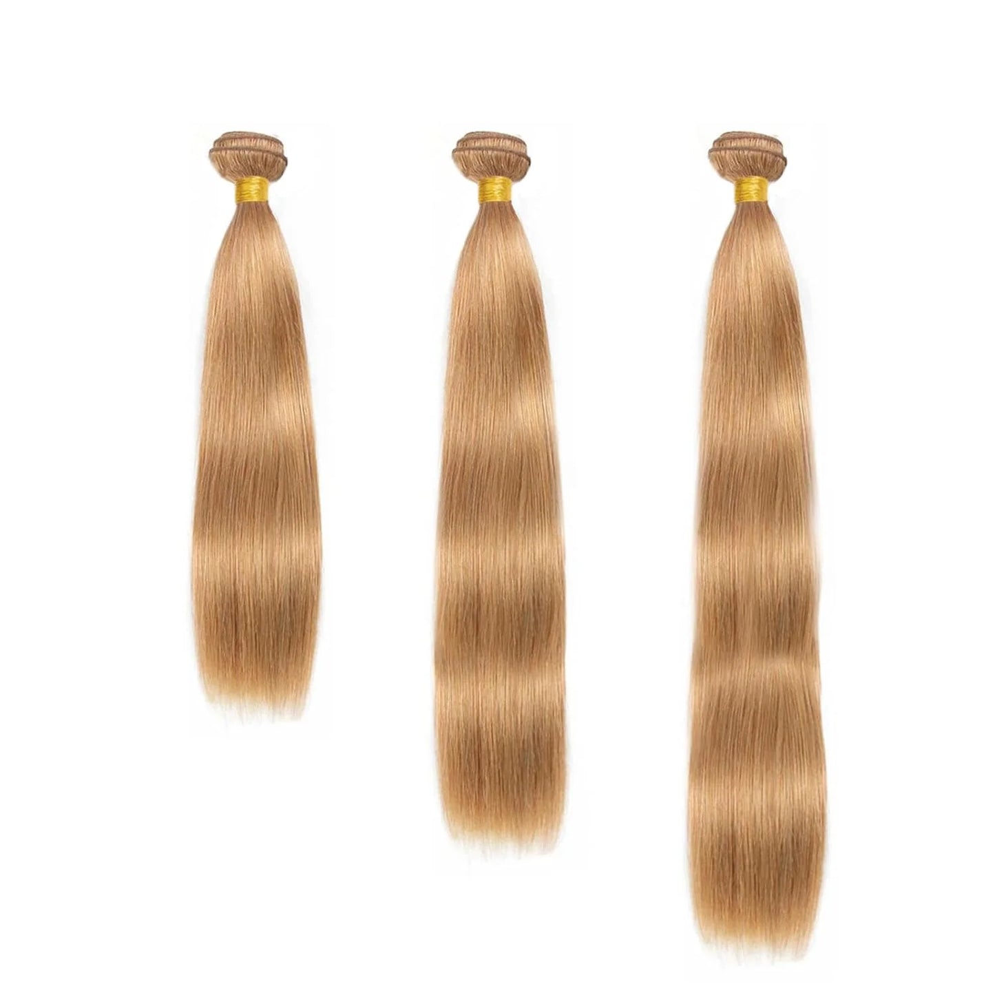 Straight Hair Bundles Human Hair 100% Unprocessed Virgin honey blond Hair Bundles Chocolate Brown reddish brown Straight Bundles