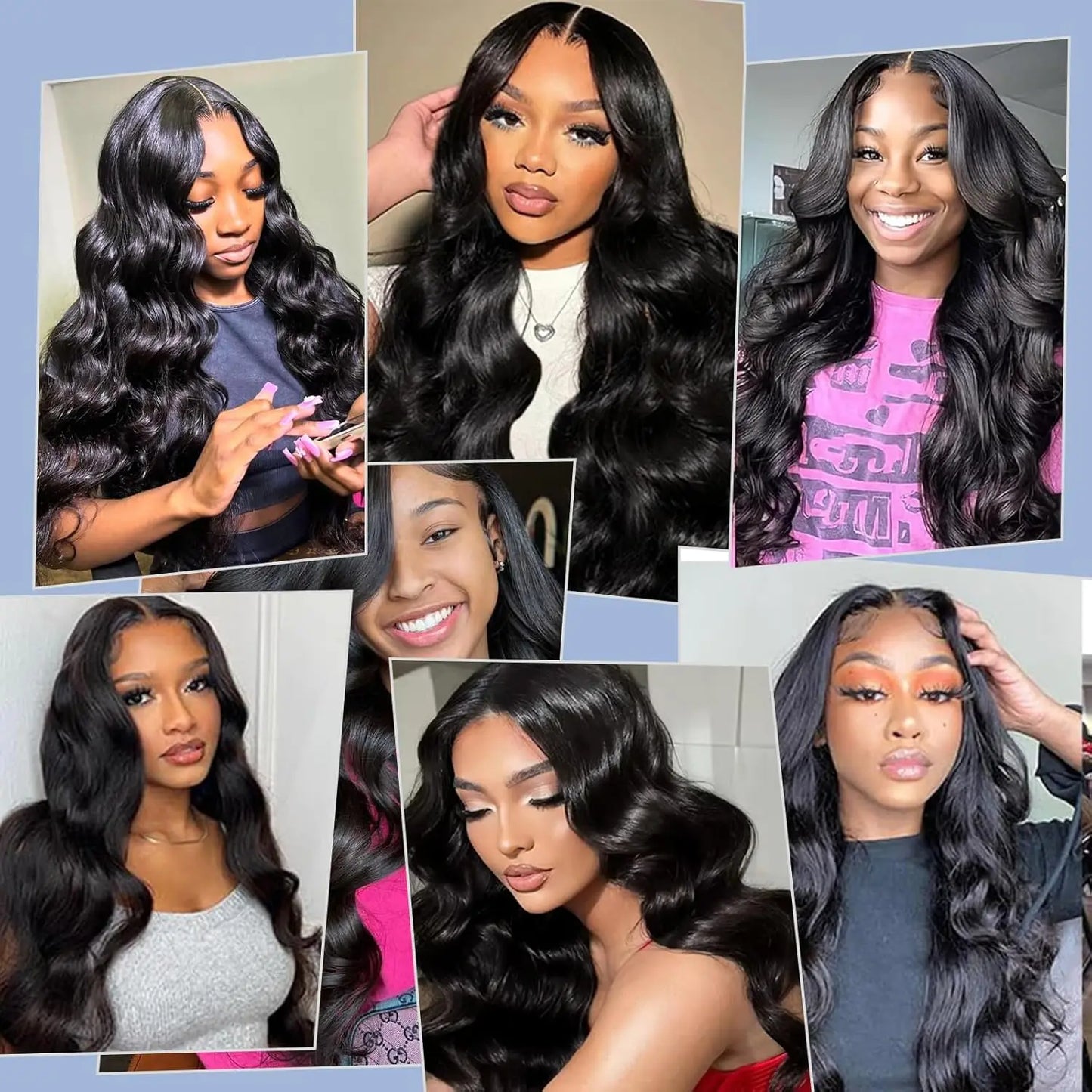 40 50 Inch Body Wave Bundles 100% Brazilian Human Hair 16A 4 5 Bundle Black Remy Raw Virgin Human Hair Double Bundles Extensions