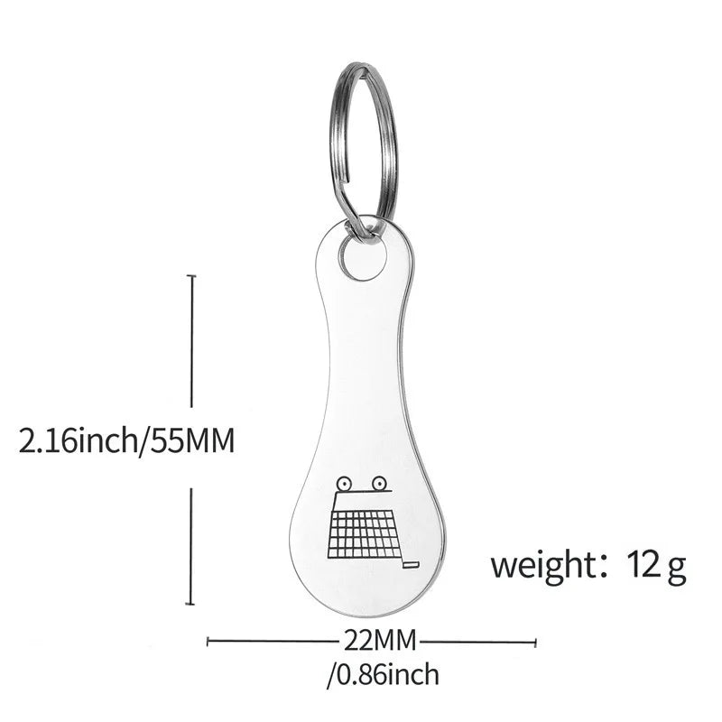 Cartoon Simple Mechanical Bear Cute Niche Doll Keychain Chain Bag Personalized Small Pendant Accessory Keychain Decorative Gifts