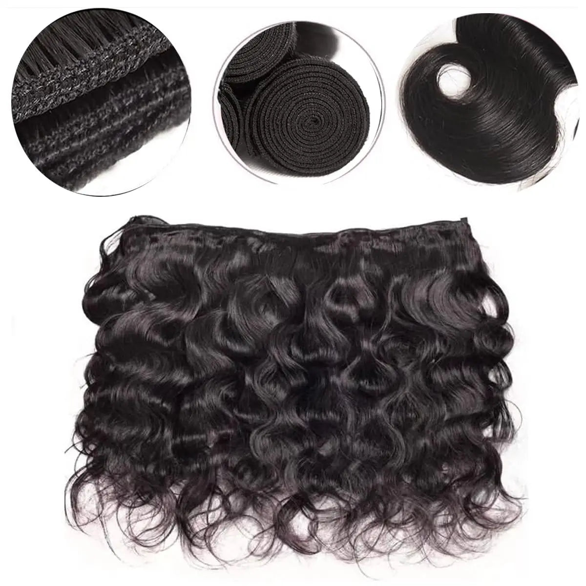 Brazilian Human Hair Bundles 12A Body Wave Bundles Human Hair Brazilian Body Wave Virgin Hair Weave Bundles Deals Human Hair
